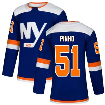 Men's Brian Pinho New York Islanders Alternate Jersey - Blue Authentic