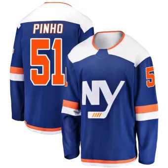 Men's Brian Pinho New York Islanders Alternate Jersey - Blue Breakaway