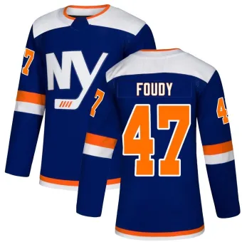 Men's Liam Foudy New York Islanders Alternate Jersey - Blue Authentic