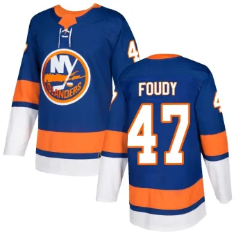 Men's Liam Foudy New York Islanders Home Jersey - Royal Authentic