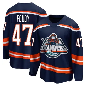 Men's Liam Foudy New York Islanders Special Edition 2.0 Jersey - Navy Breakaway