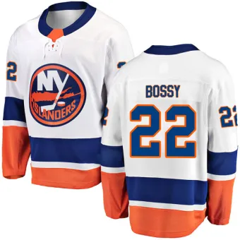 New York Islanders #22 Mike Bossy Baby Blue CCM Throwback Stitched