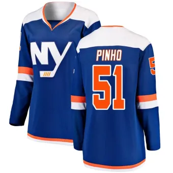 Women's Brian Pinho New York Islanders Alternate Jersey - Blue Breakaway