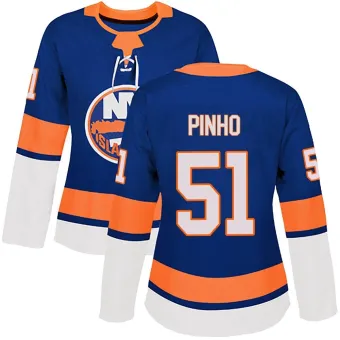 Women's Brian Pinho New York Islanders Home Jersey - Royal Authentic