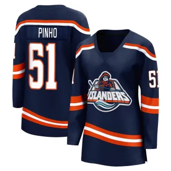 Women's Brian Pinho New York Islanders Special Edition 2.0 Jersey - Navy Breakaway