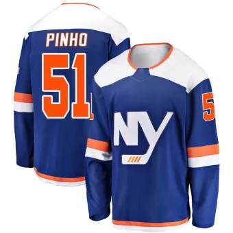 Youth Brian Pinho New York Islanders Alternate Jersey - Blue Breakaway